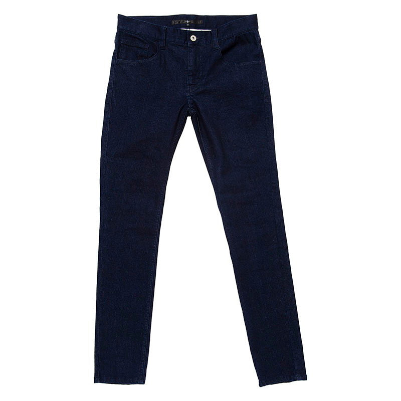 Stretch denim skinny pants