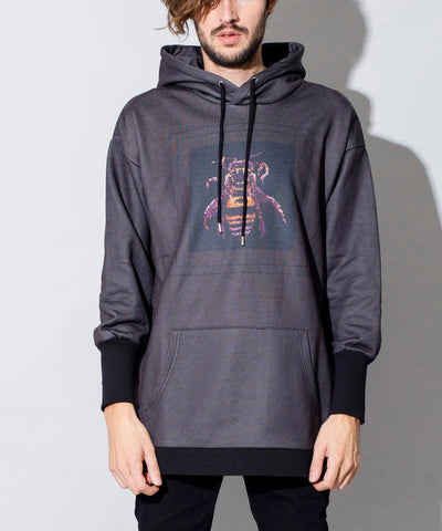 モザイクプリントBIGパーカ