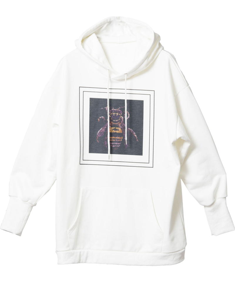 モザイクプリントBIGパーカ