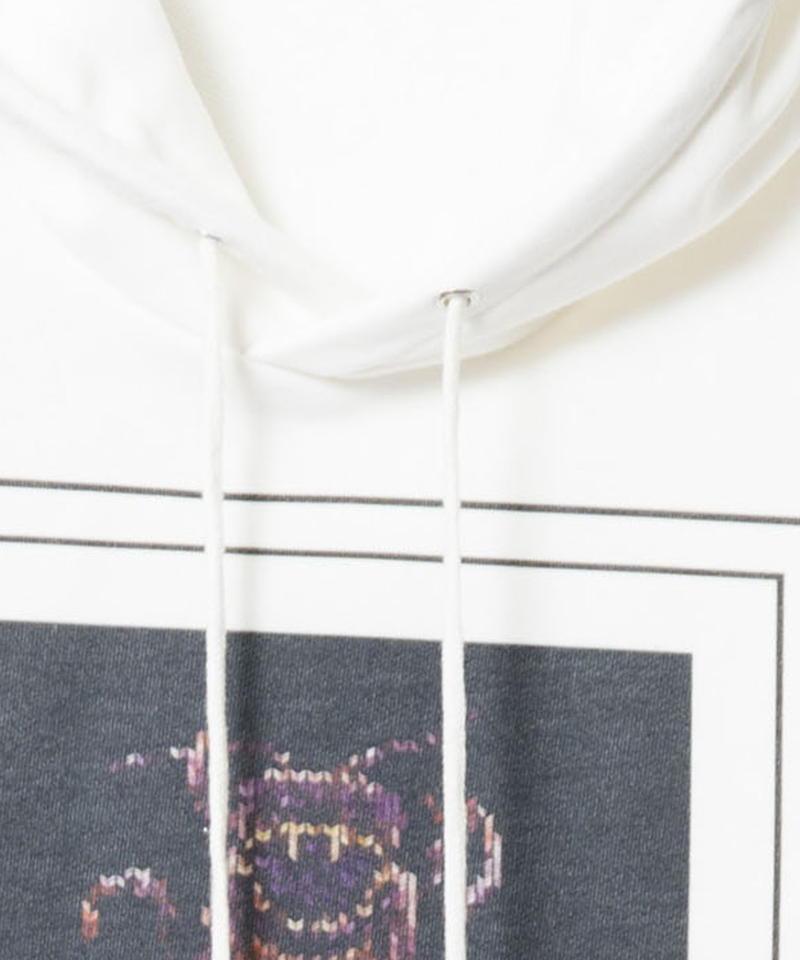 モザイクプリントBIGパーカ