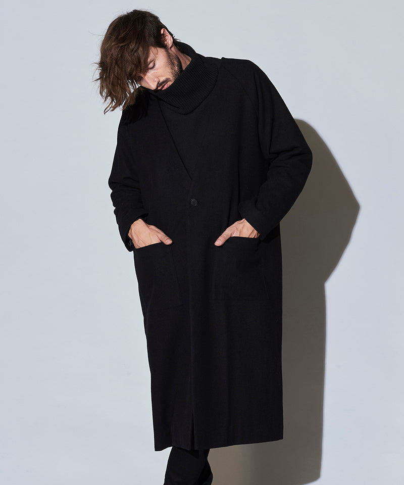 BIGノーカラー中綿1B-JKT