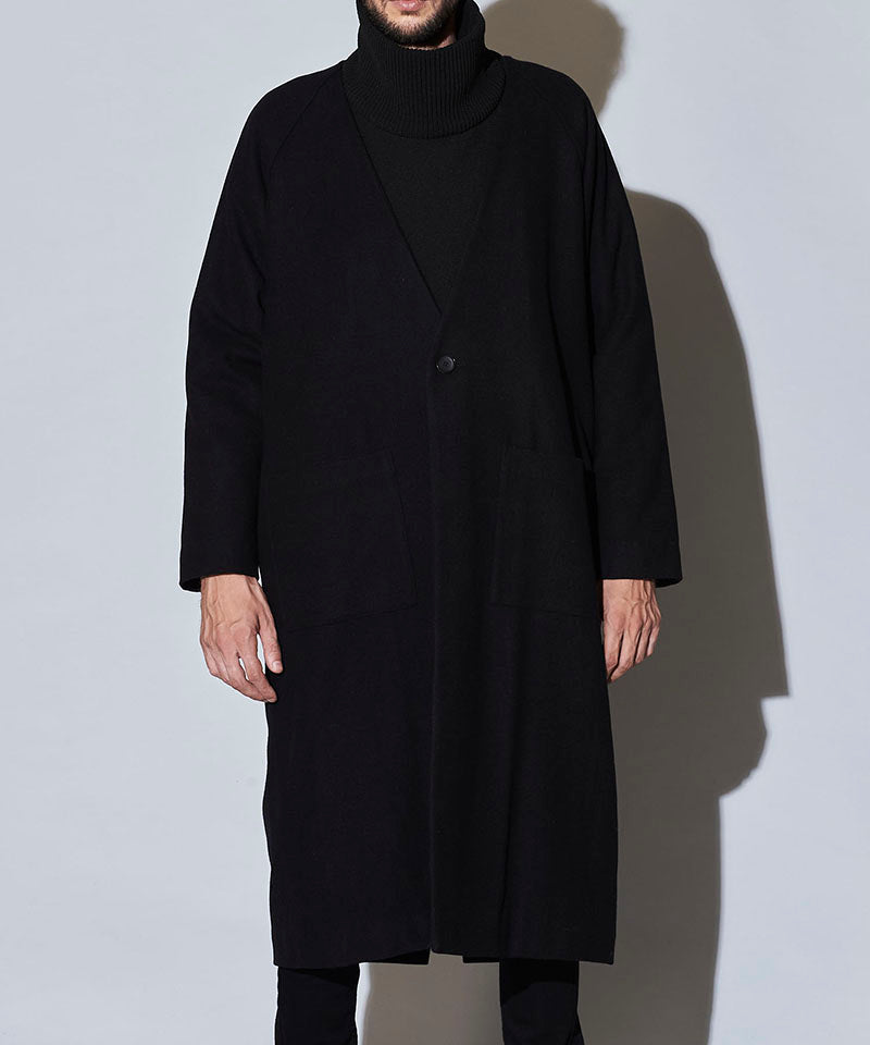 BIGノーカラー中綿1B-JKT