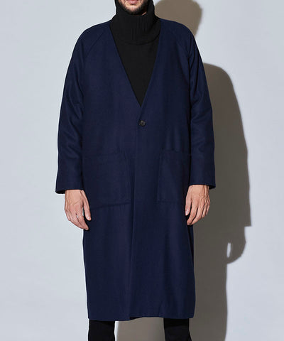 BIGノーカラー中綿1B-JKT