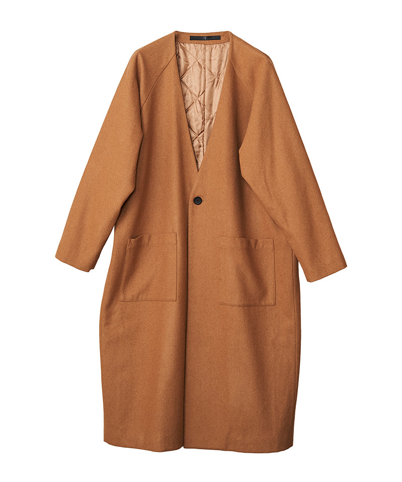 BIGノーカラー中綿1B-JKT