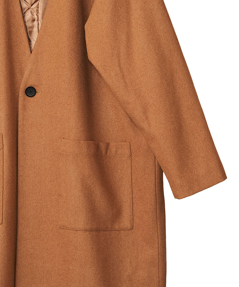 BIGノーカラー中綿1B-JKT