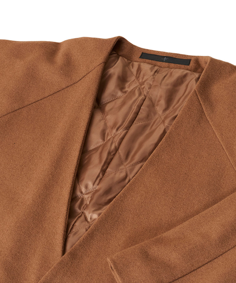 BIGノーカラー中綿1B-JKT