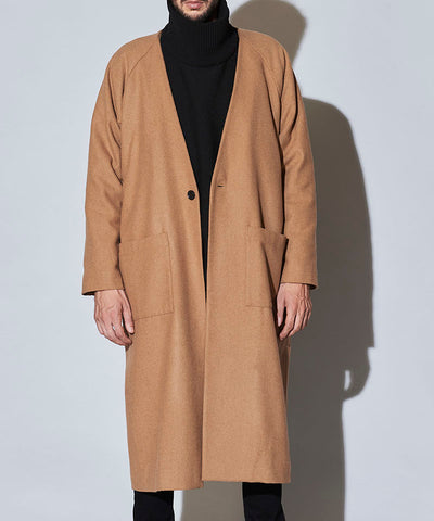 BIGノーカラー中綿1B-JKT