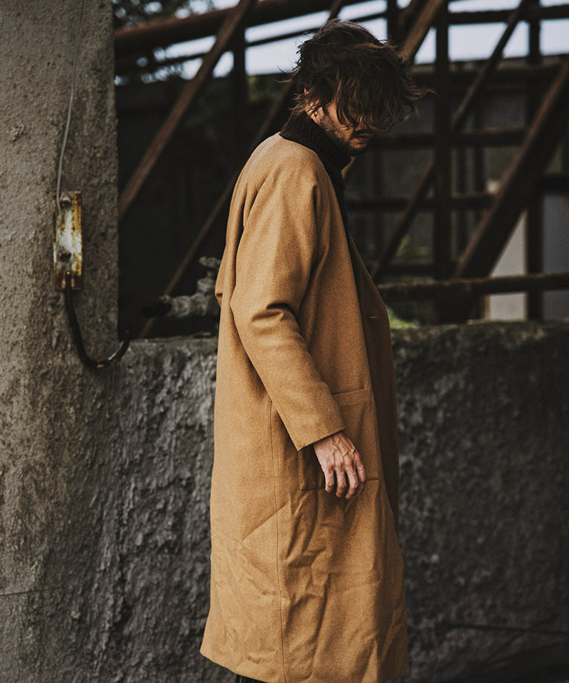 BIGノーカラー中綿1B-JKT