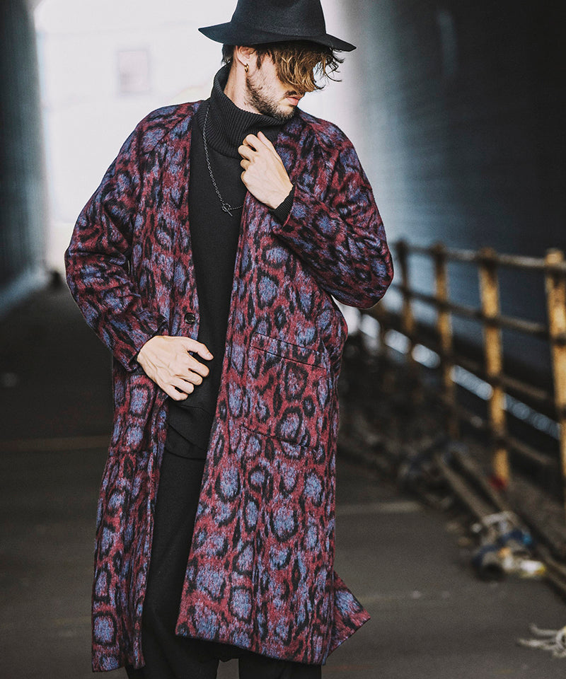 BIGノーカラー中綿1B-JKT