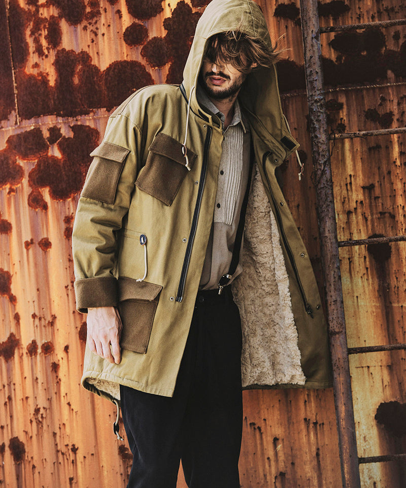 チェンジングBIGモッズコート