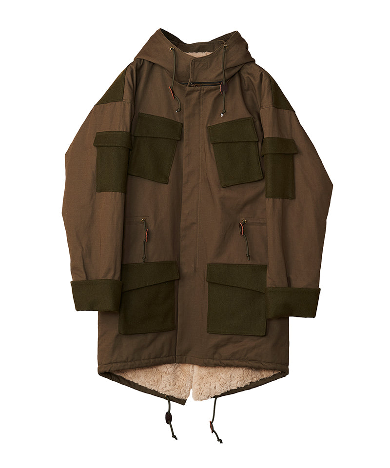 チェンジングBIGモッズコート