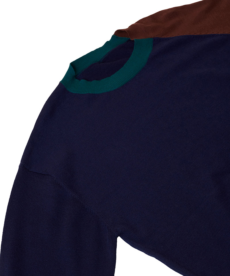 アシンメトリーBIGニットプルオーバー