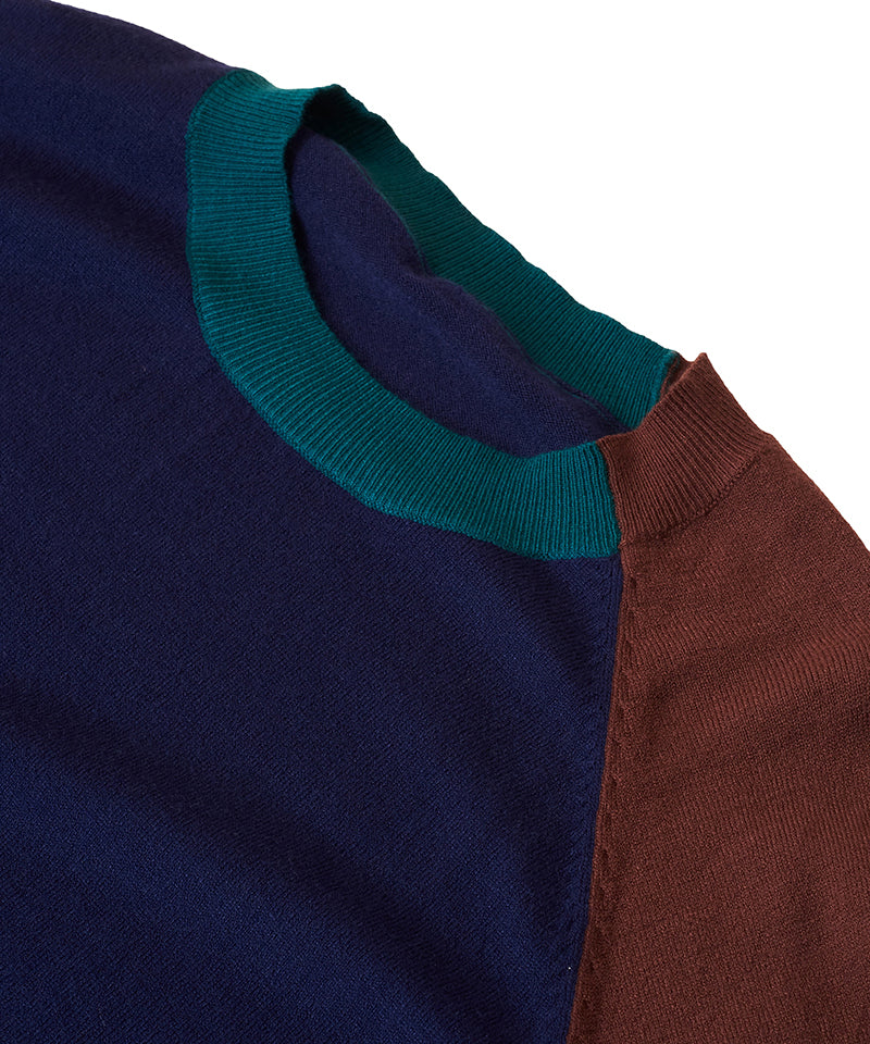 アシンメトリーBIGニットプルオーバー