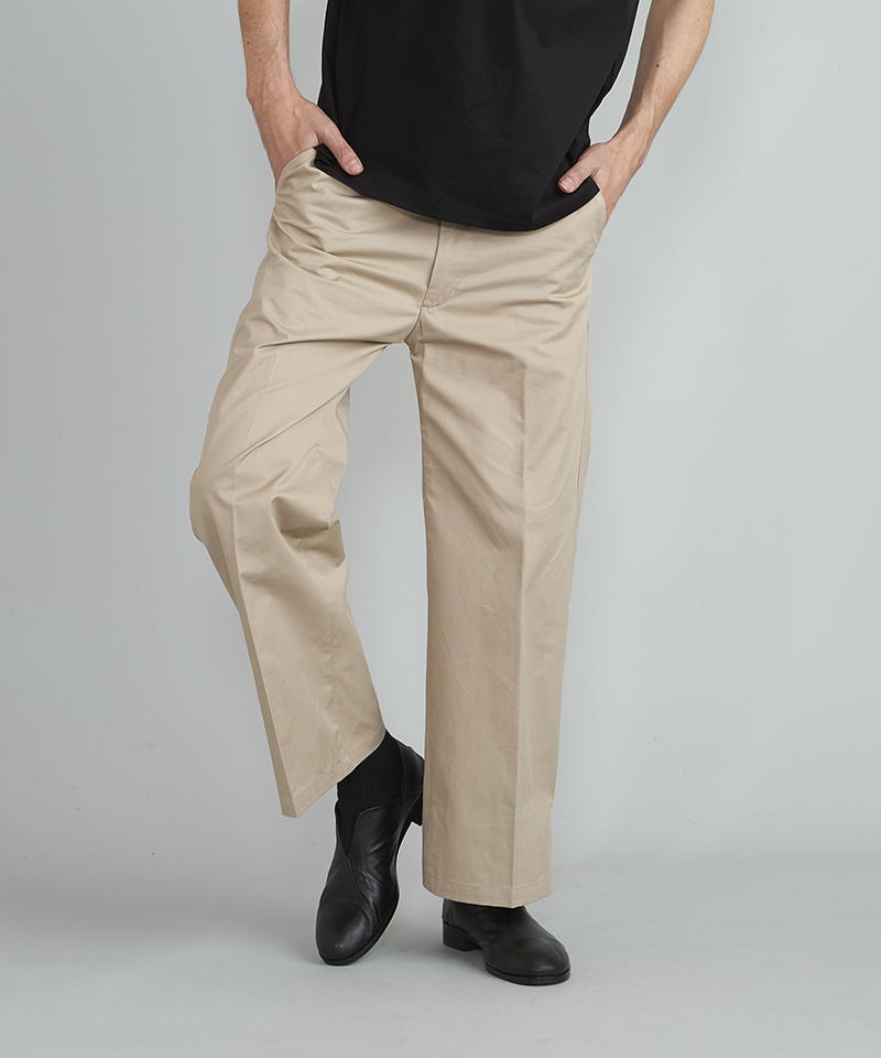 ハイウエストワイドパンツ