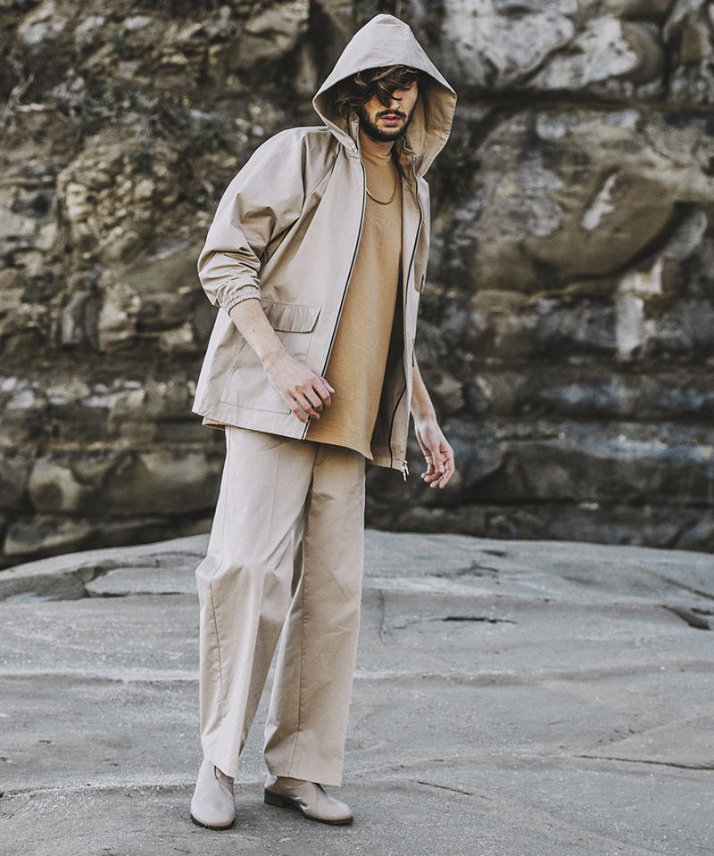 ハイウエストワイドパンツ