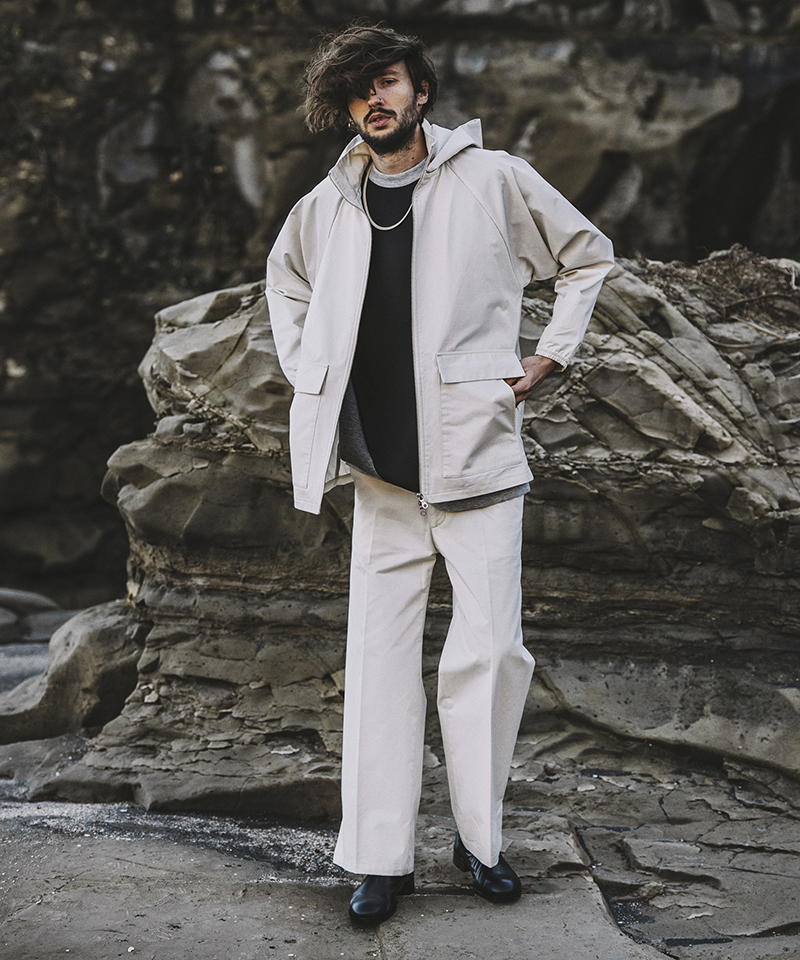 ハイウエストワイドパンツ