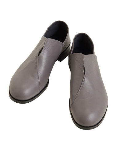 Front slit slip-ons