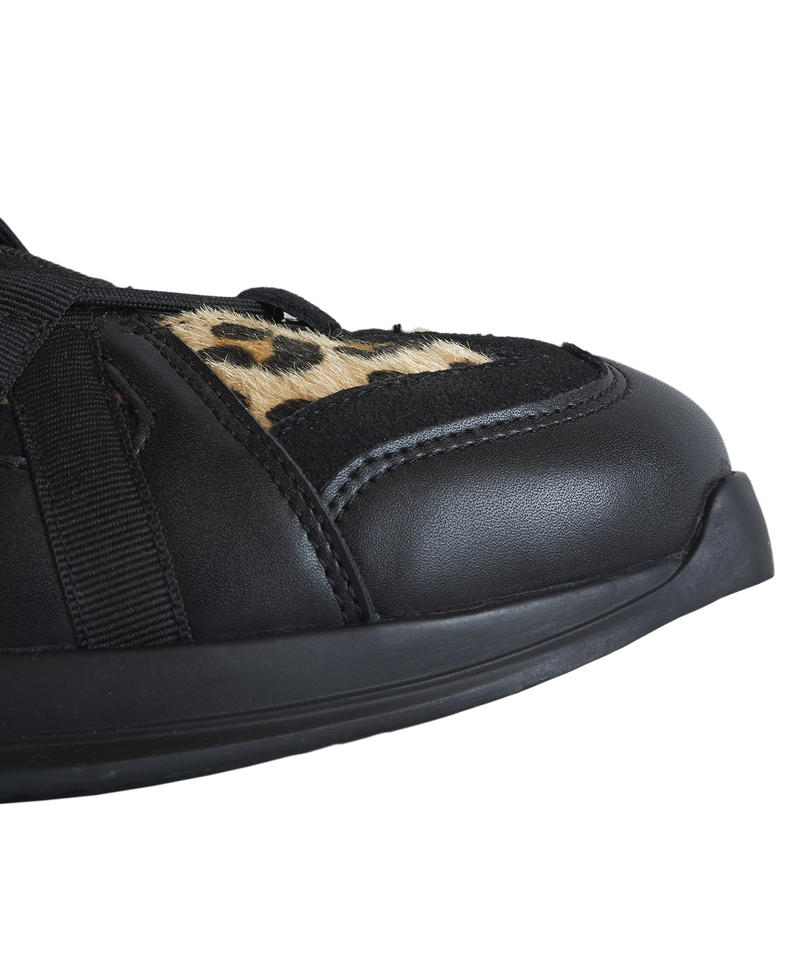 マルチファブリックローカットスニーカー