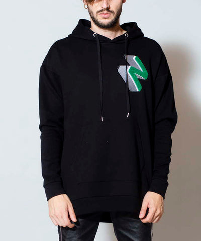 バーシティBIGプルオーバーパーカ