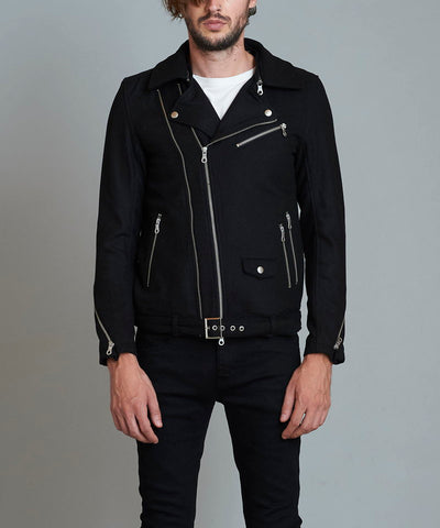 メルトンツイントラックライダースJKT