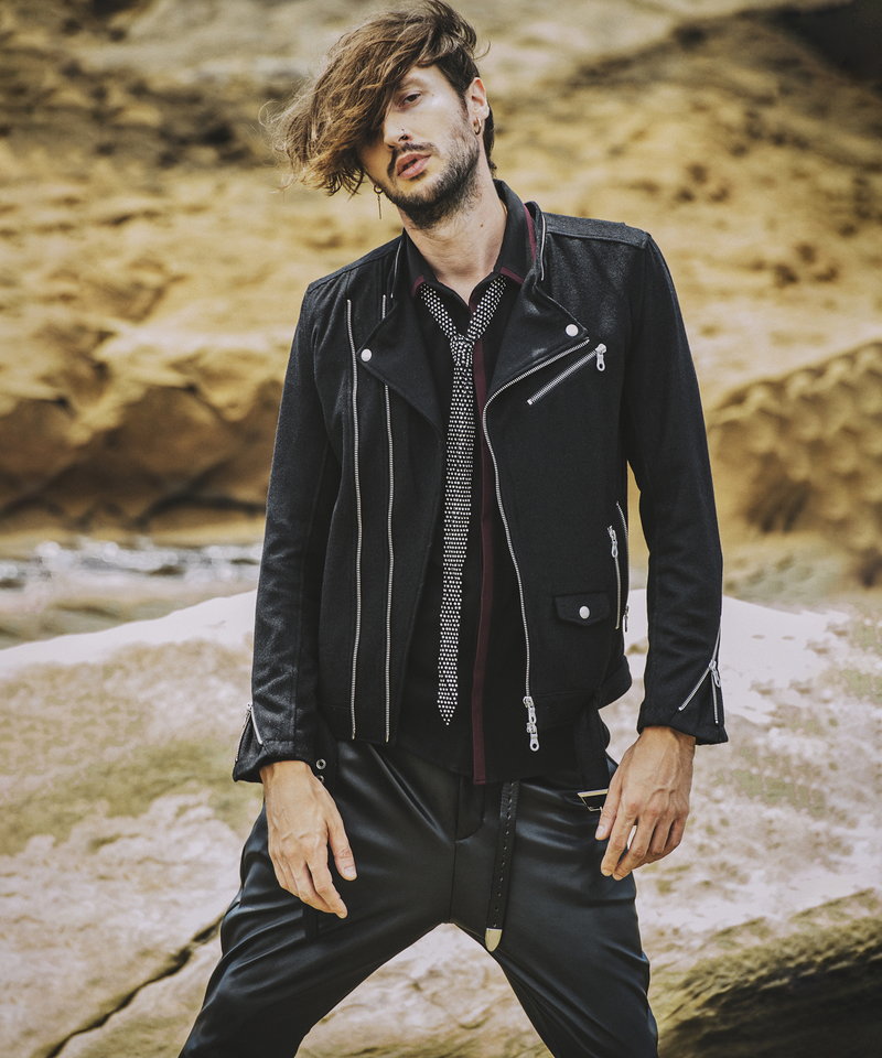 メルトンツイントラックライダースJKT