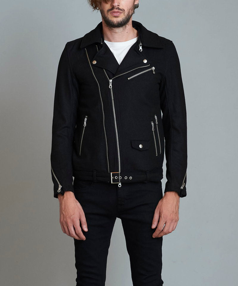 メルトンツイントラックライダースJKT