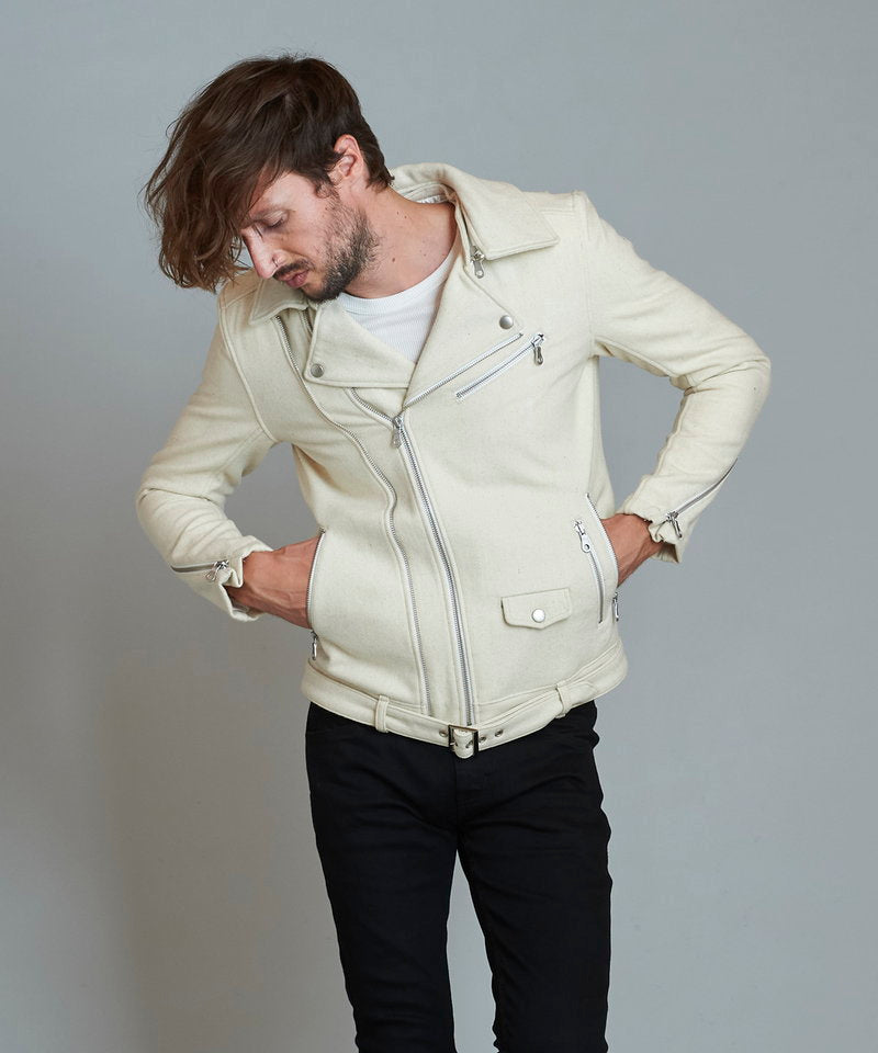 メルトンツイントラックライダースJKT