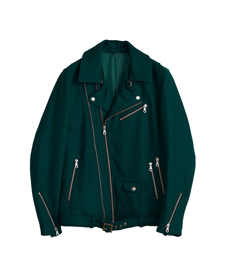 メルトンツイントラックライダースJKT