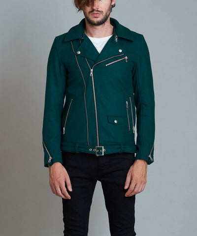 メルトンツイントラックライダースJKT