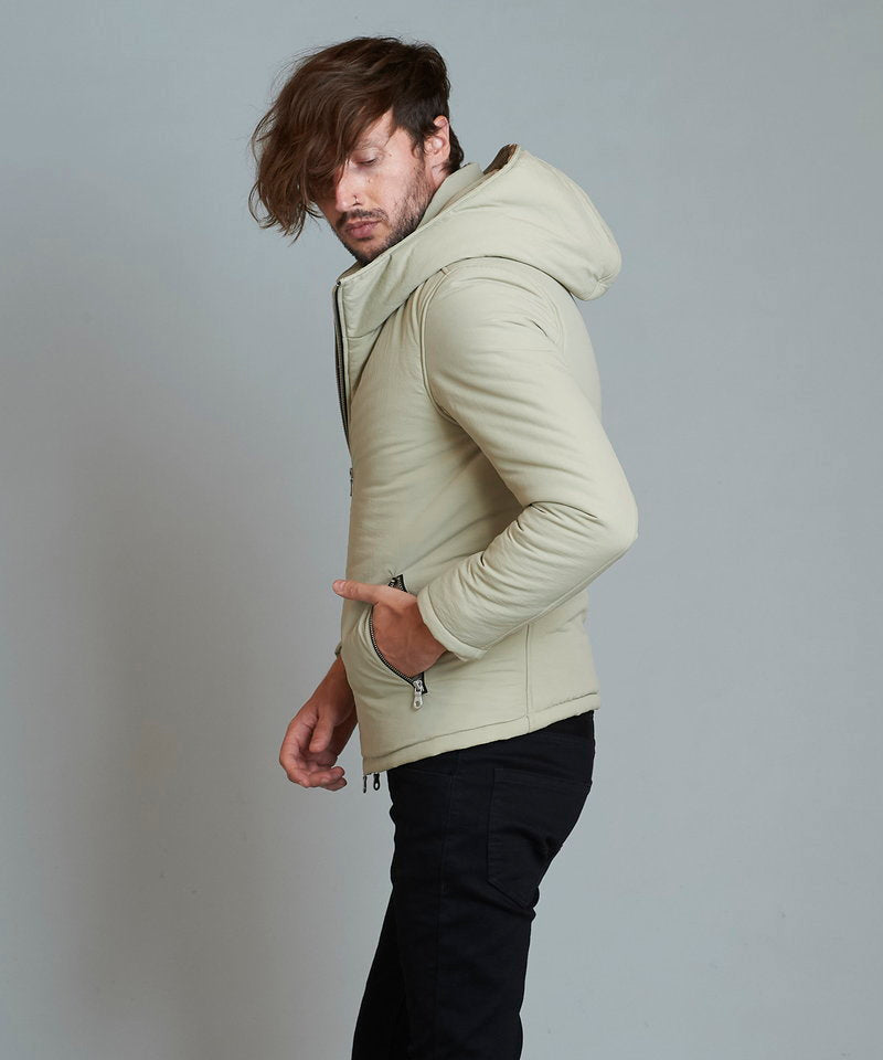 Padded nylon hoodie BLZ