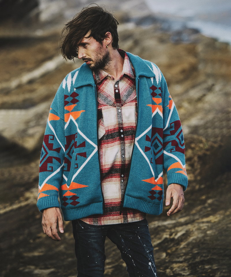 フランネルBIGウエスタンSH