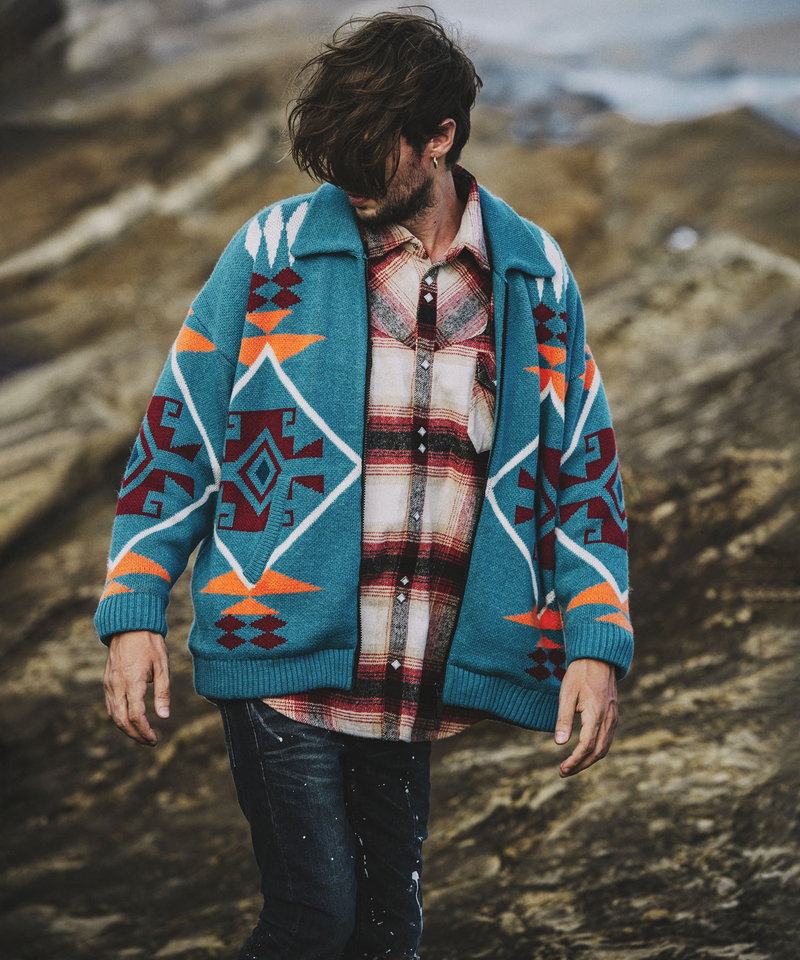 フランネルBIGウエスタンSH