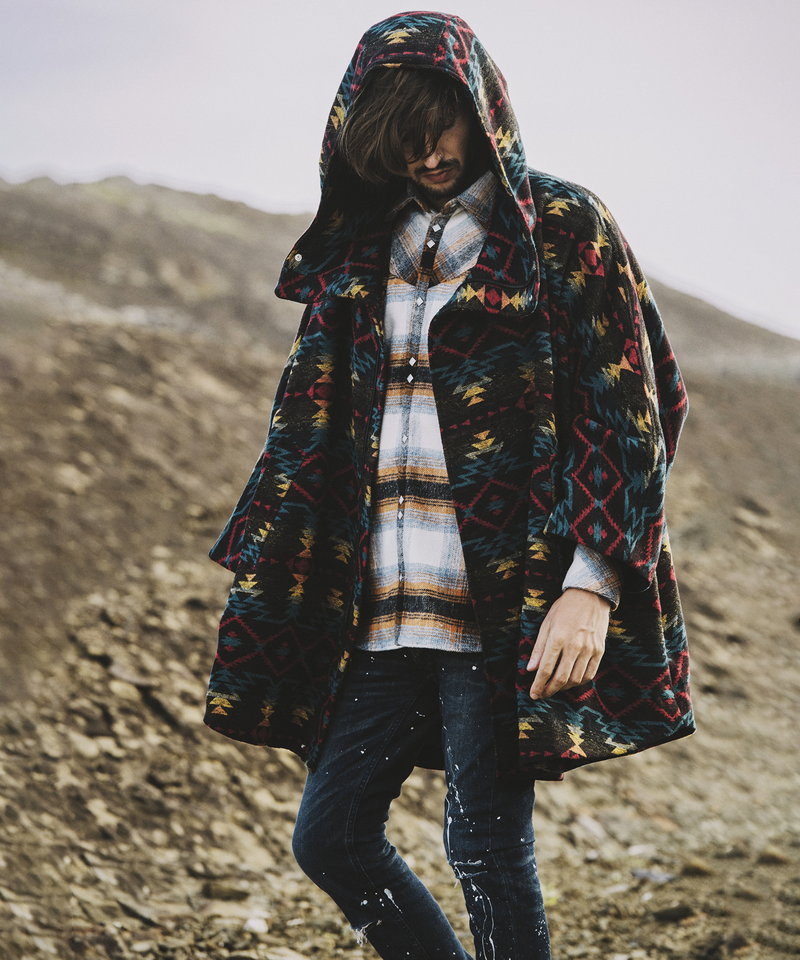 フランネルBIGウエスタンSH