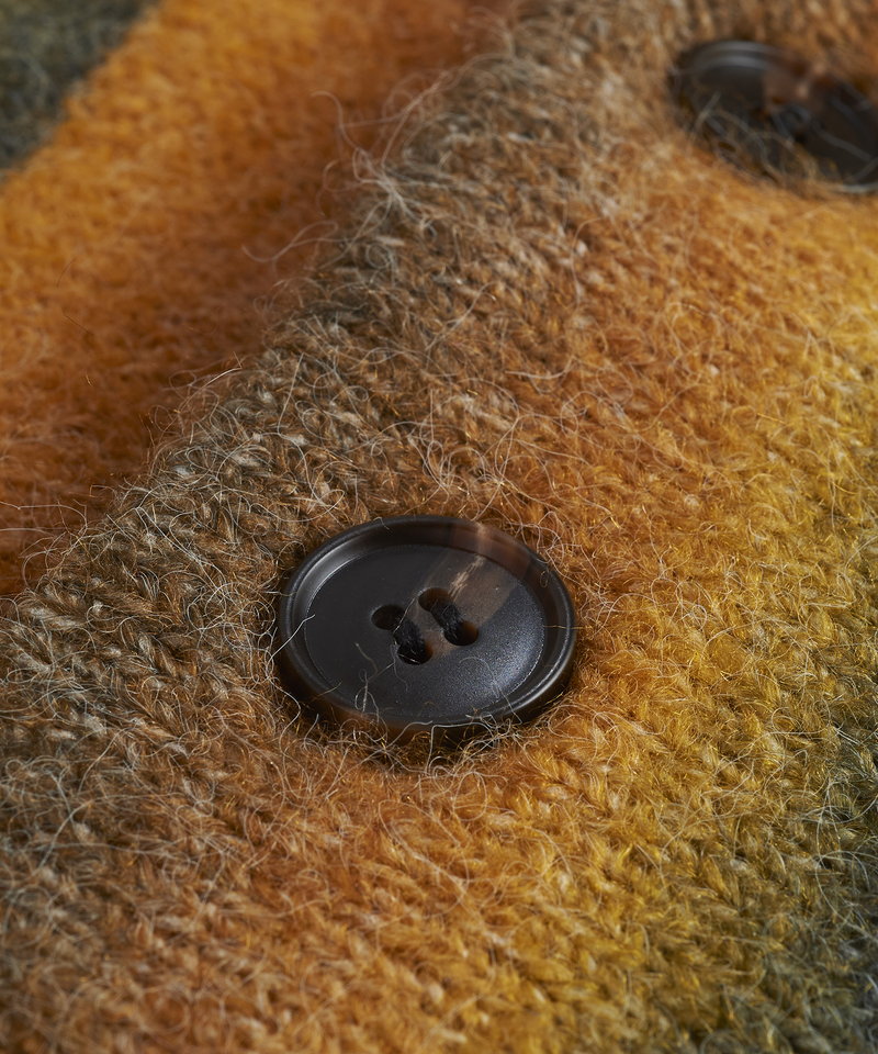 マルチカラーストライプニットV/N-CD