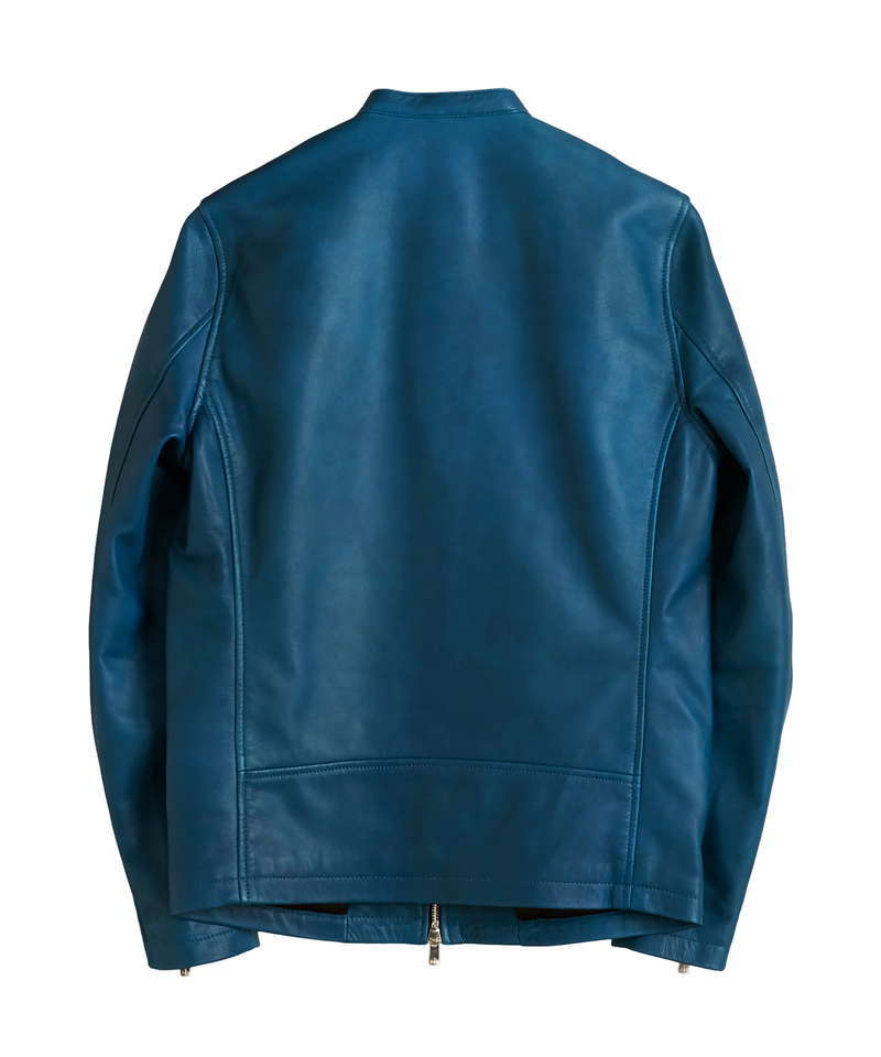 シープレザーシングルライダースJKT