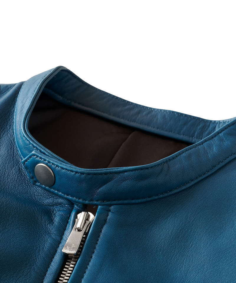 シープレザーシングルライダースJKT