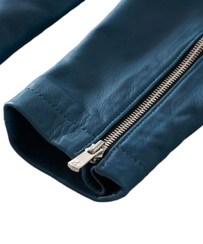 シープレザーシングルライダースJKT