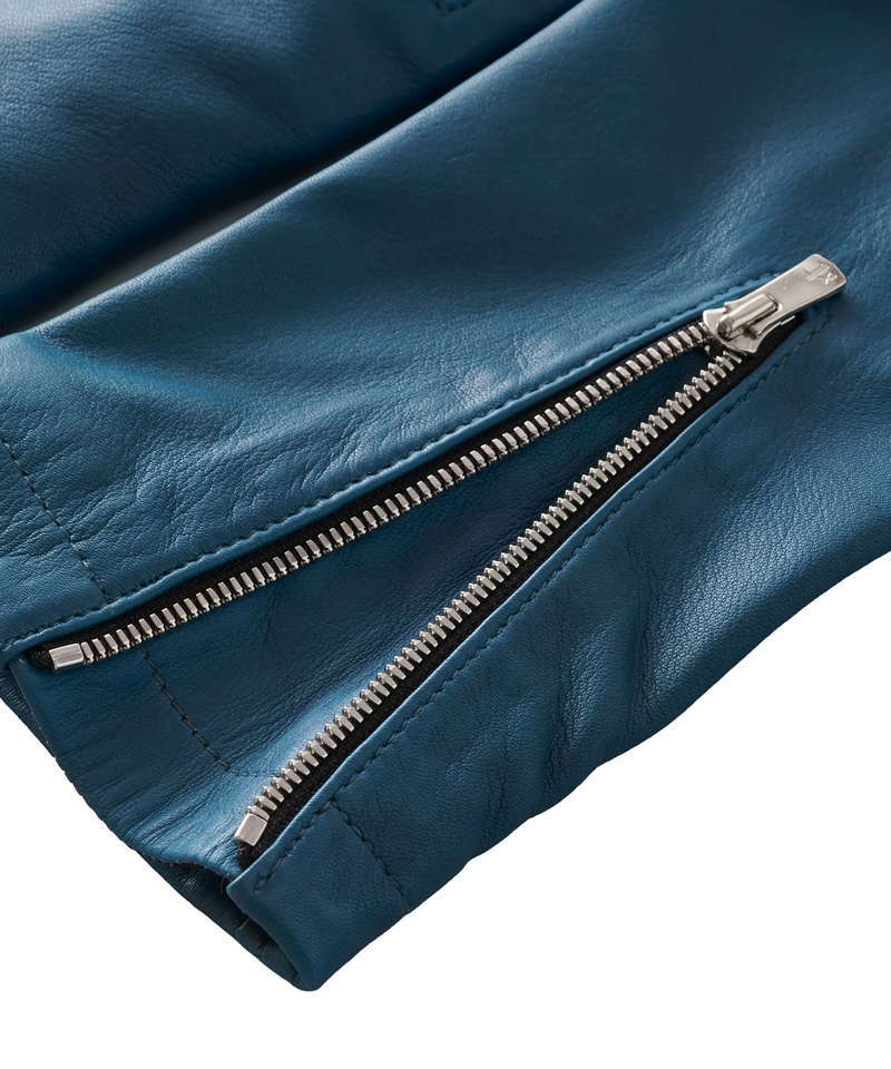 シープレザーシングルライダースJKT