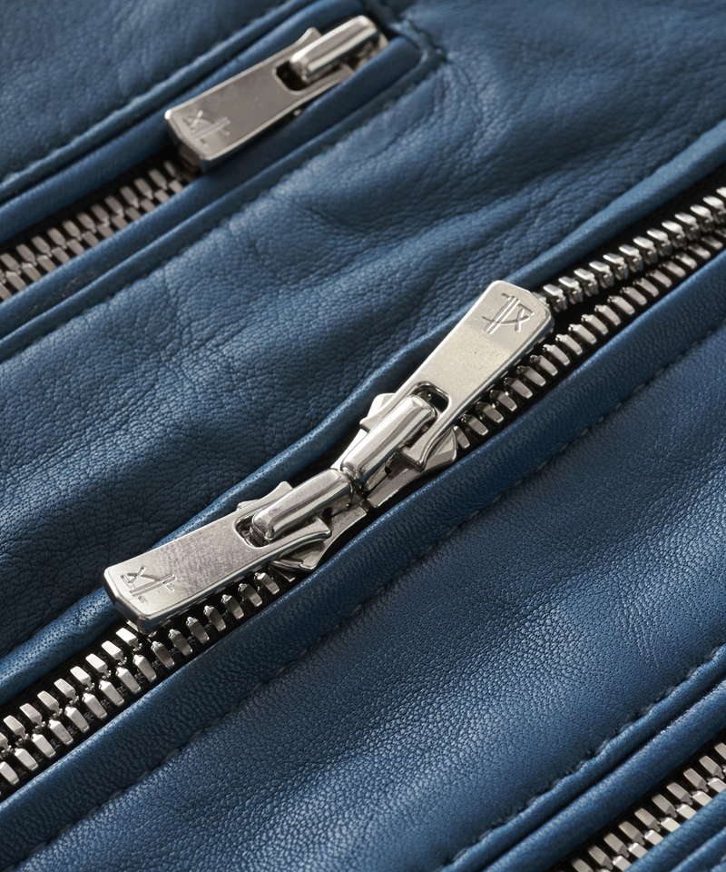 シープレザーシングルライダースJKT