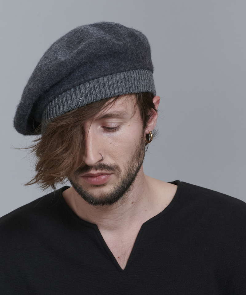 Wool Rib Beret