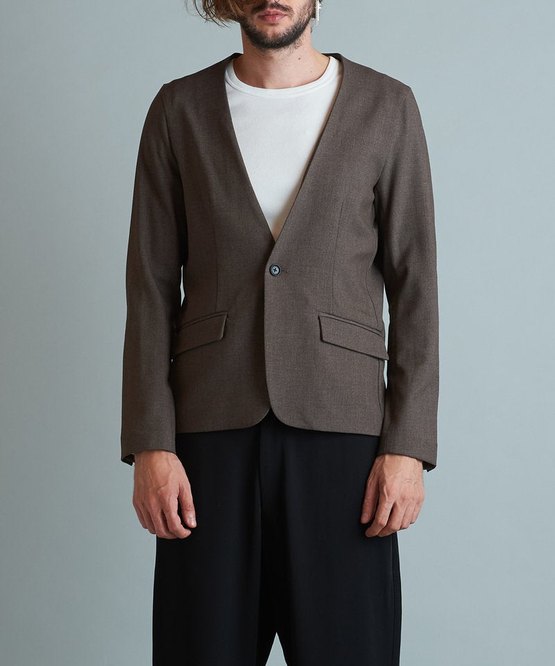 ノーカラー1B-JKT