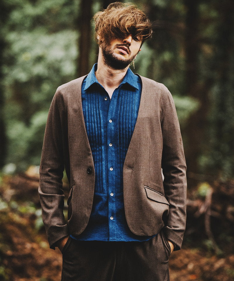 ノーカラー1B-JKT