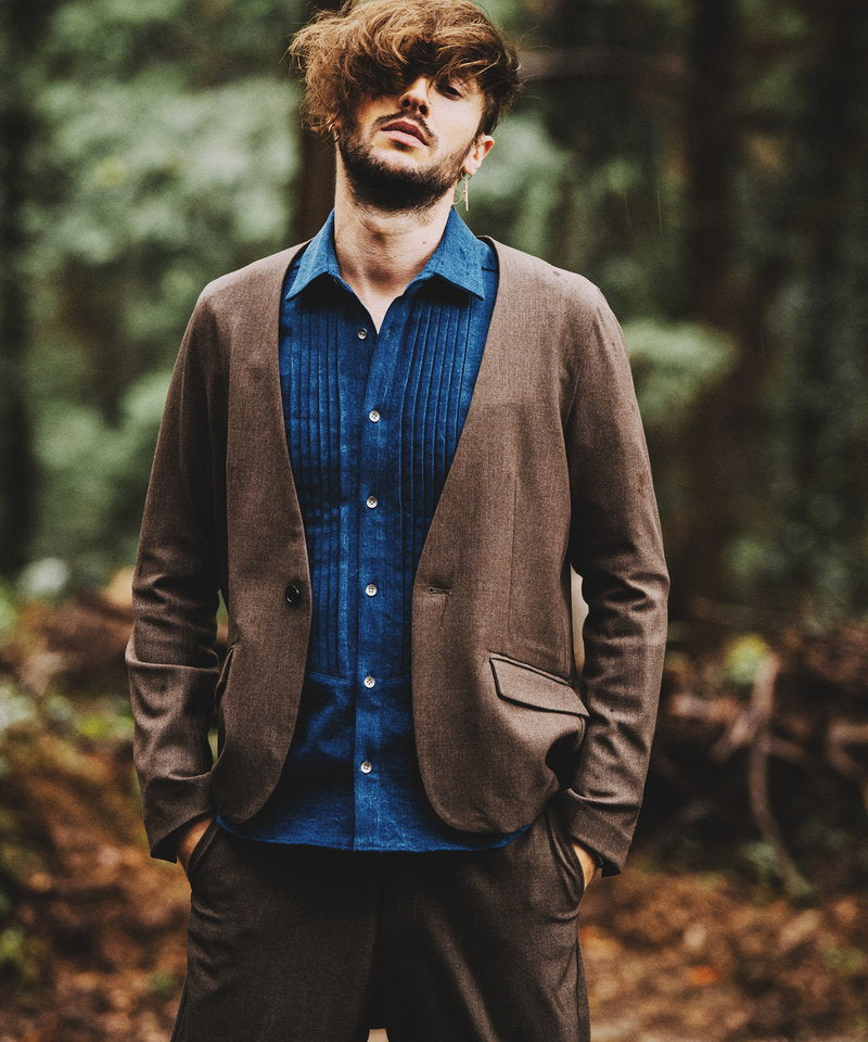 ノーカラー1B-JKT