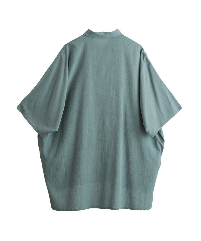 Linen touch dolman sleeve BIG-SH