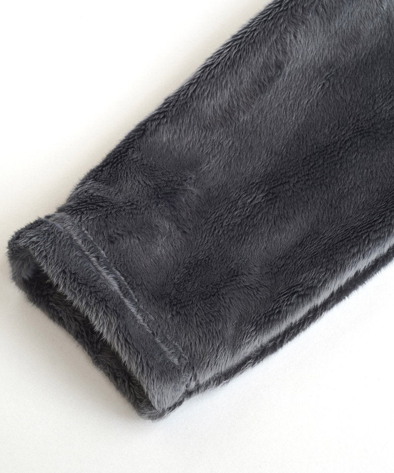 シャギーストレッチボリュームネックパーカ