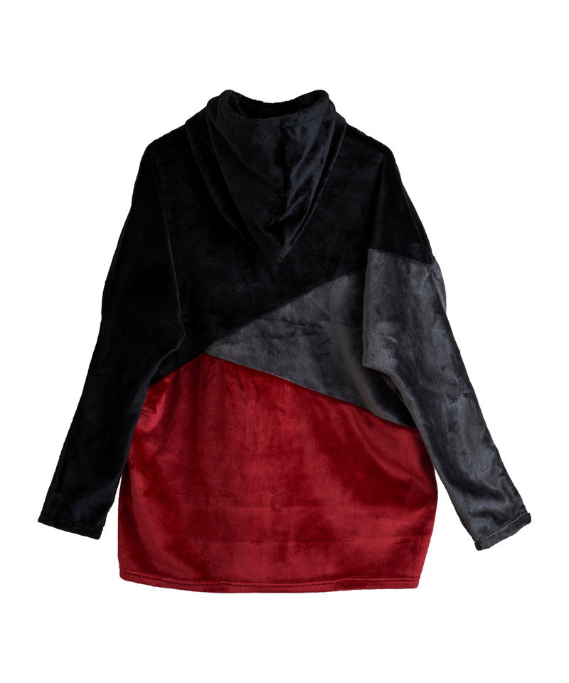 シャギーストレッチボリュームネックパーカ