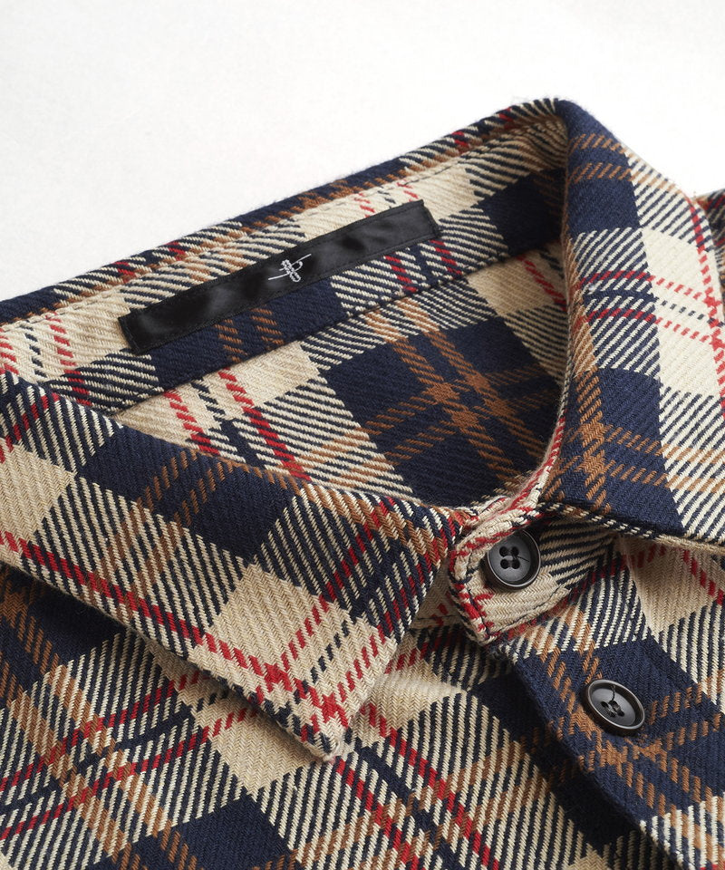 スリットロングBIGチェックSH