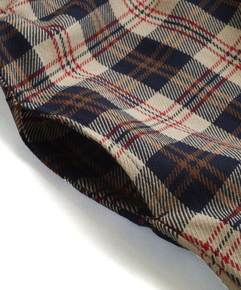 スリットロングBIGチェックSH