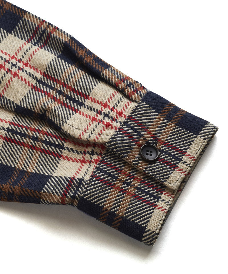 スリットロングBIGチェックSH