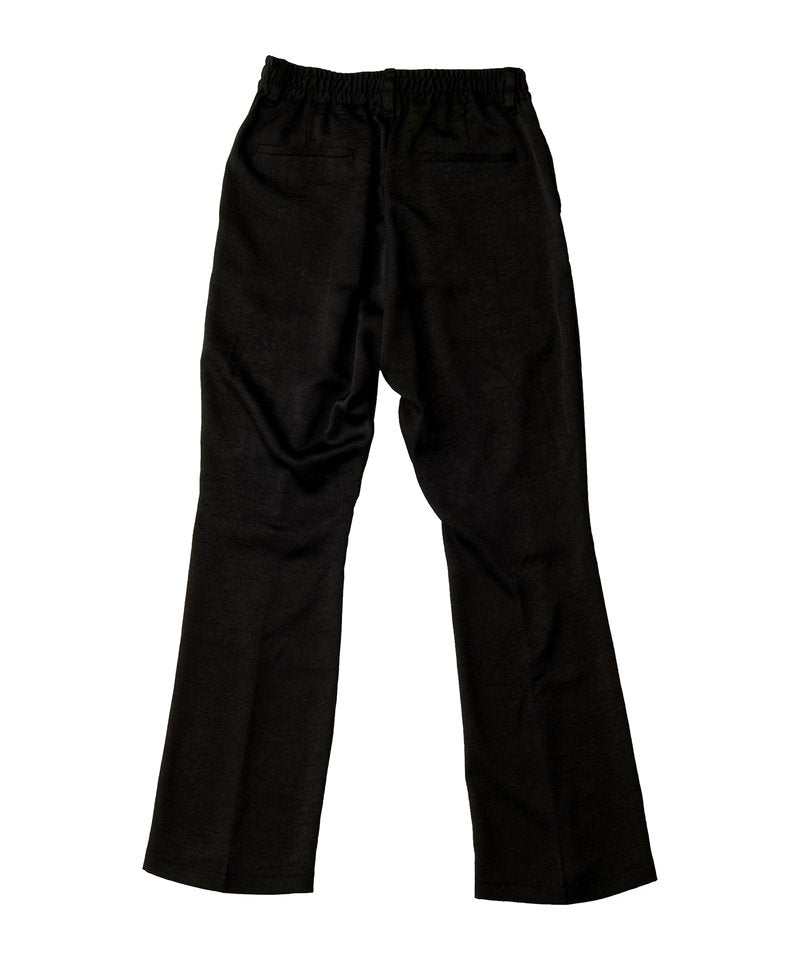 Wrinkle flare pants